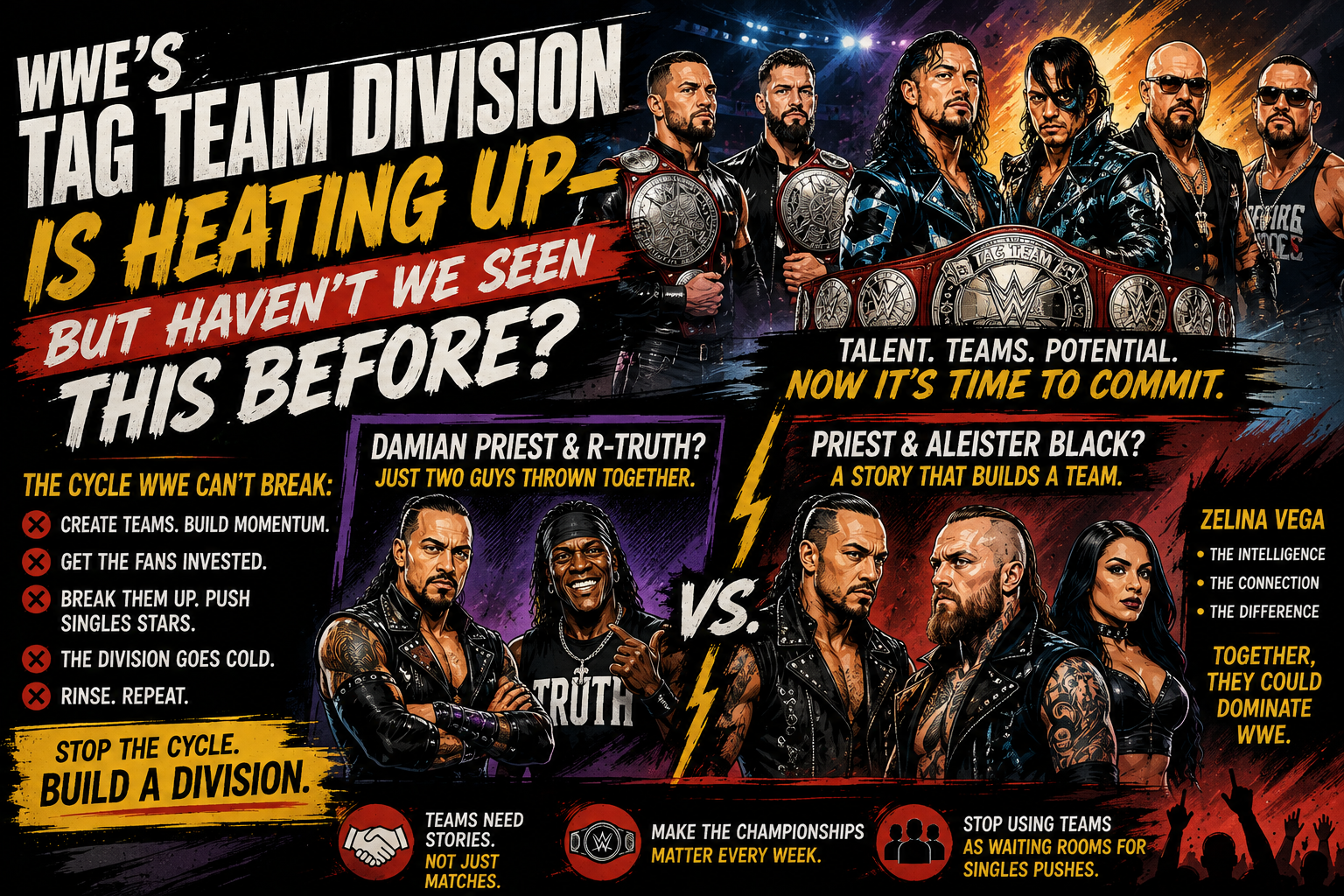 WWE’s Tag Team Division Is Heating Up — But Haven’t We Seen This Before?